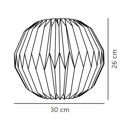 Nordlux - Tienidlo k lustru BELLOY E27 pr. 30 cm
