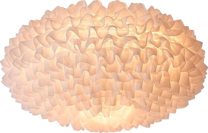Nordlux - Tienidlo k lustru VILLO E27 pr. 30 cm biela