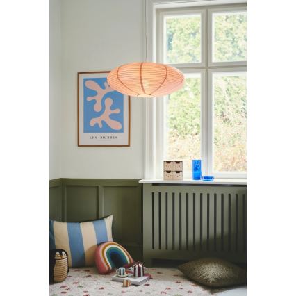 Nordlux - Tienidlo na luster VILLO E27, priemer 60 cm, ružové