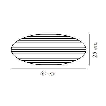 Nordlux - Tienidlo k lustru VILLO E27 pr. 60 cm fialová