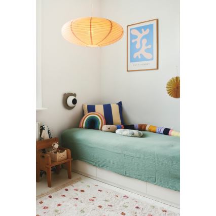 Nordlux - Tienidlo k lustru VILLO E27 pr. 60 cm hnedá
