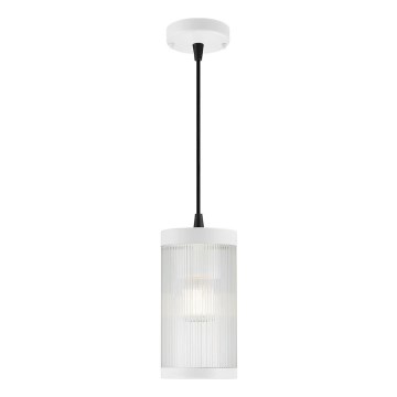 Nordlux - Vonkajší luster na lanku COUPAR 1xE27/25W/230V IP33 biela