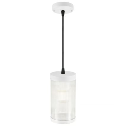 Nordlux - Vonkajší luster na lanku COUPAR 1xE27/25W/230V IP33 biela