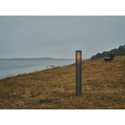 Nordlux - Vonkajšia lampa ALUDRA 1xE27/15W/230V IP44 antracit 95,4 cm