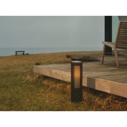 Nordlux - Vonkajšia lampa ALUDRA 1xE27/15W/230V IP44 čierna 45,4 cm