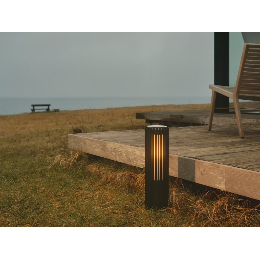 Nordlux - Vonkajšia lampa ALUDRA 1xE27/15W/230V IP44 čierna 45,4 cm