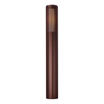 Nordlux - Vonkajšia lampa ALUDRA 1xE27/15W/230V IP44 hnedá 95,4 cm