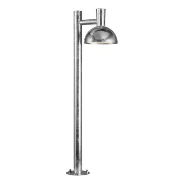 Nordlux - Vonkajšia lampa ARKI 1xE27/20W/230V IP54 100 cm strieborná