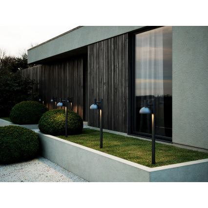 Nordlux - Vonkajšia lampa ARKI 1xE27/20W/230V IP54 100 cm čierna