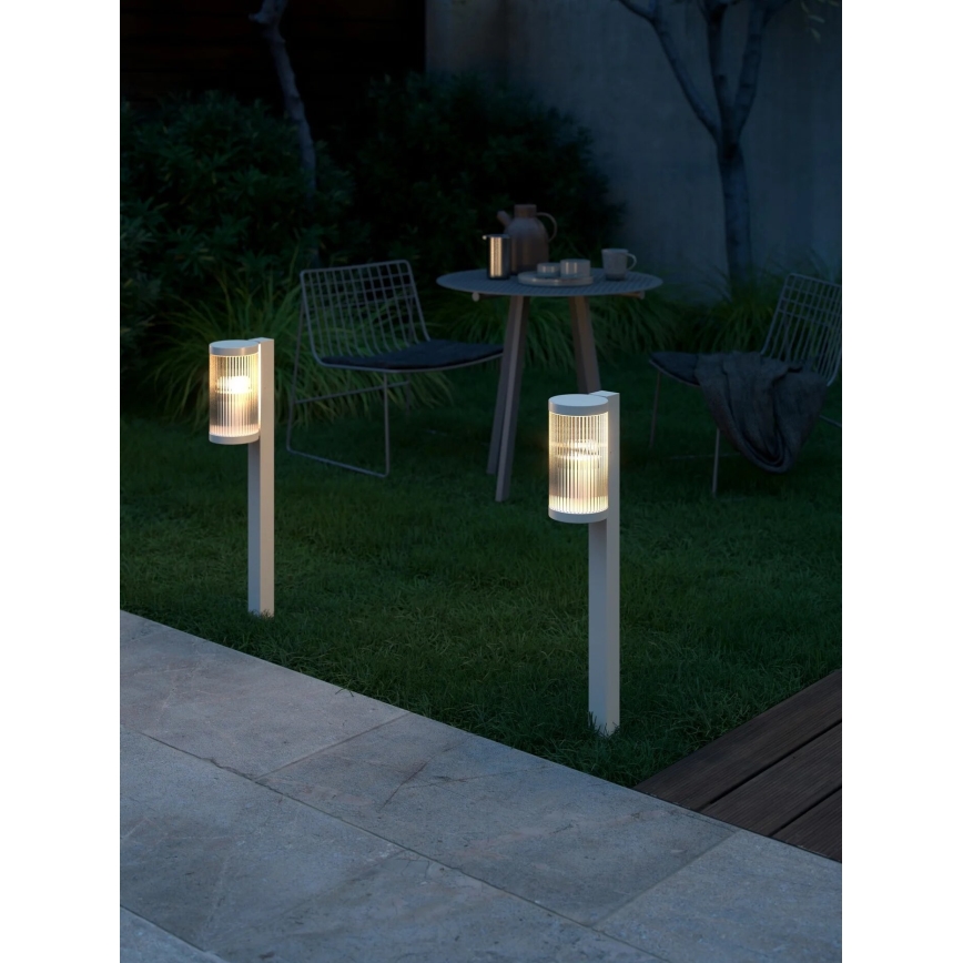 Nordlux - Vonkajšia lampa COUPAR 1xE27/25W/230V IP54 80 cm biela