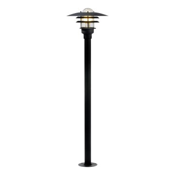 Nordlux - Vonkajšia lampa LONSTRUP 1xE27/60W/230V IP44 čierna 116 cm