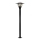 Nordlux - Vonkajšia lampa LONSTRUP 1xE27/60W/230V IP44 čierna 116 cm
