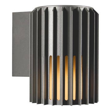 Nordlux - Vonkajšie nástenné svietidlo ALUDRA 1xE27/15W/230V antracit