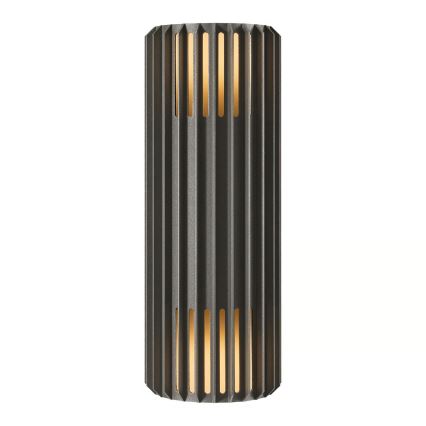 Nordlux - Vonkajšie nástenné svietidlo ALUDRA 2xE27/15W/230V IP54 antracit