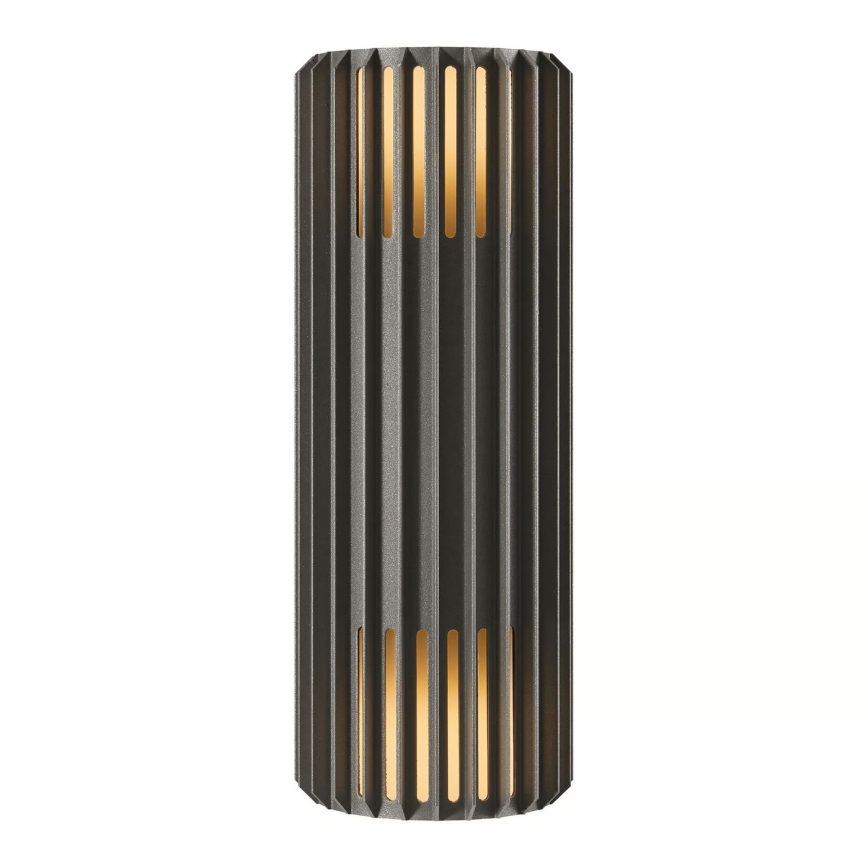 Nordlux - Vonkajšie nástenné svietidlo ALUDRA 2xE27/15W/230V IP54 antracit