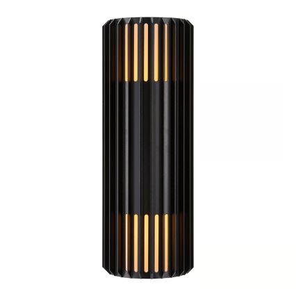 Nordlux - Vonkajšie nástenné svietidlo ALUDRA 2xE27/15W/230V IP54 čierna