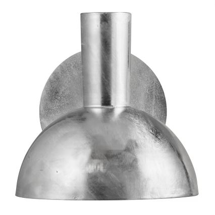 Nordlux - Vonkajšie nástenné svietidlo ARKI 1xE27/20W/230V IP54 strieborná