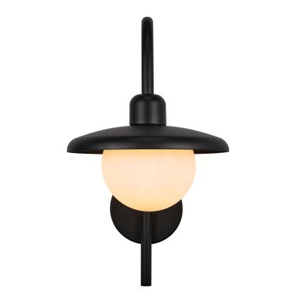Nordlux - Vonkajšie nástenné svietidlo BERLO 1xE27/10W/230V IP44 čierna
