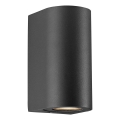 Nordlux - Vonkajšie nástenné svietidlo CANTO 2xGU10/28W/230V IP44 čierne