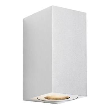 Nordlux - Vonkajšie nástenné svietidlo CANTO 2×GU10/28W/230V IP44 biele