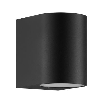 Nordlux - Vonkajšie nástenné svietidlo DION 1xGU10/25W/230V IP44 čierna
