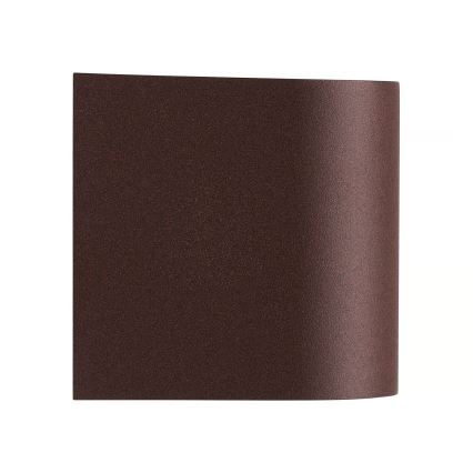 Nordlux - Vonkajšie nástenné svietidlo DION 1xGU10/25W/230V IP44 rezavá