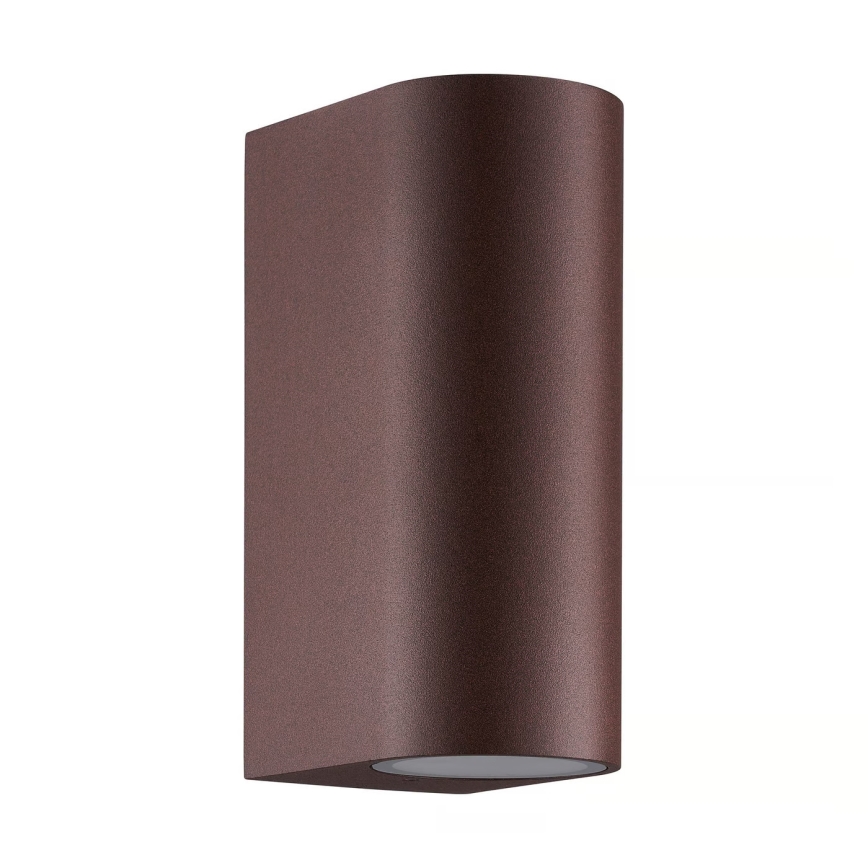 Nordlux - Vonkajšie nástenné svietidlo DION 2xGU10/25W/230V IP44 rezavá