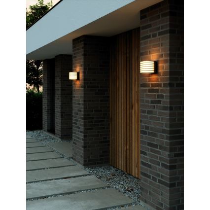 Nordlux - Vonkajšie nástenné svietidlo FLUCTUS 1xE27/15W/230V IP44