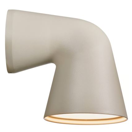 Nordlux - Vonkajšie nástenné svietidlo FRONT 1xGU10/28W/230V IP44 krémová