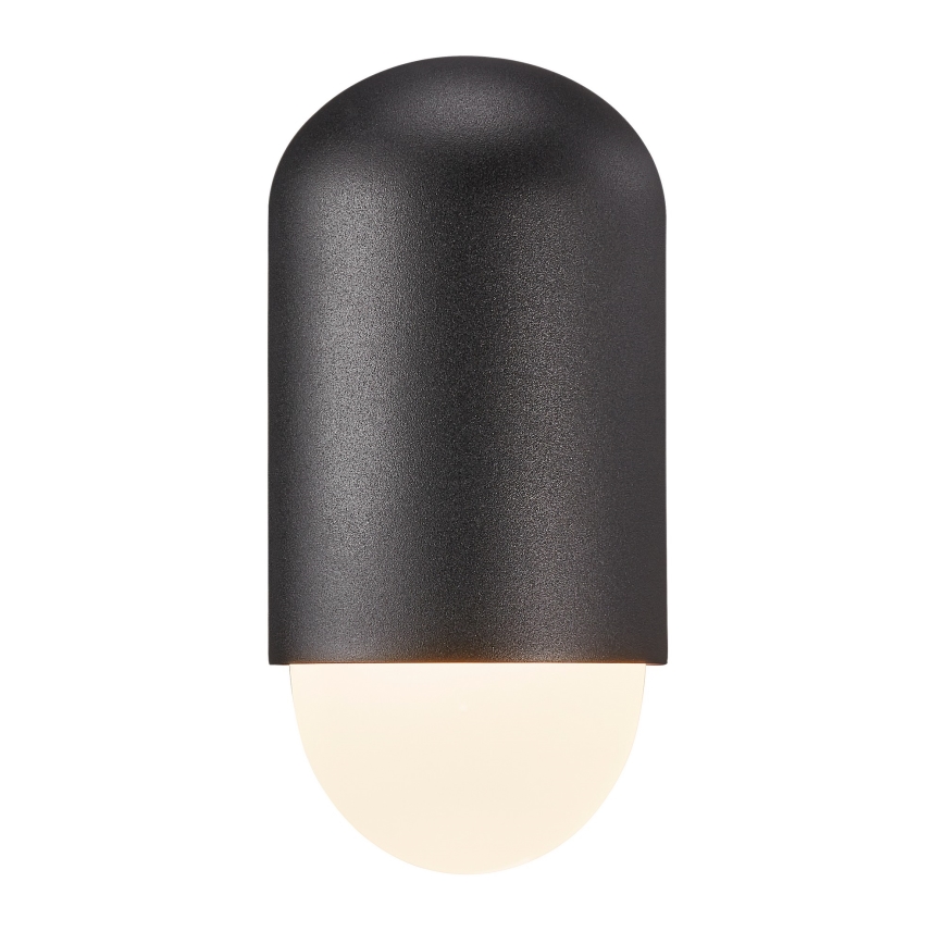 Nordlux - Vonkajšie nástenné svietidlo HEKA 1xE27/60W/230V IP54 čierna