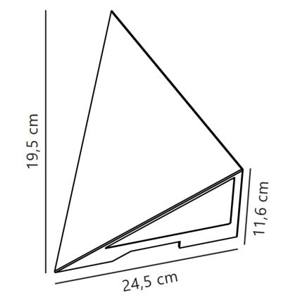Nordlux - Vonkajšie nástenné svietidlo KONIT 1xGU10/10W/230V IP44 čierna