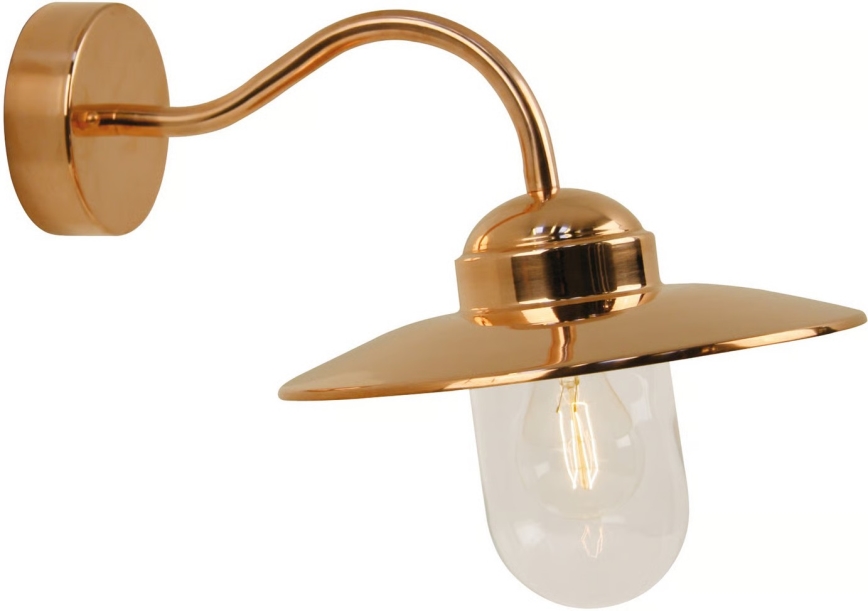 Nordlux - Vonkajšie nástenné svietidlo LUXEMBOURG 1xE27/60W/230V IP54 medené