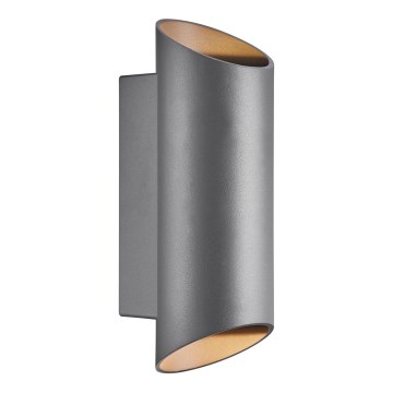 Nordlux - Vonkajšie nástenné svietidlo NICO 2xGU10/35W/230V IP54 antracit