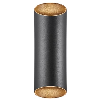 Nordlux - Vonkajšie nástenné svietidlo NICO 2xGU10/35W/230V IP54 čierna