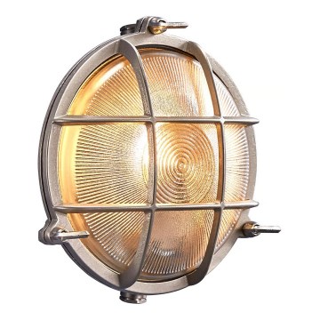 Nordlux - Vonkajšie nástenné svietidlo POLPERRO 1xE27/12,5W/230V IP64 šedá