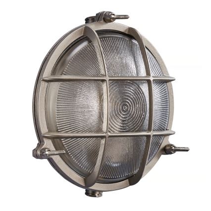 Nordlux - Vonkajšie nástenné svietidlo POLPERRO 1xE27/12,5W/230V IP64 šedá