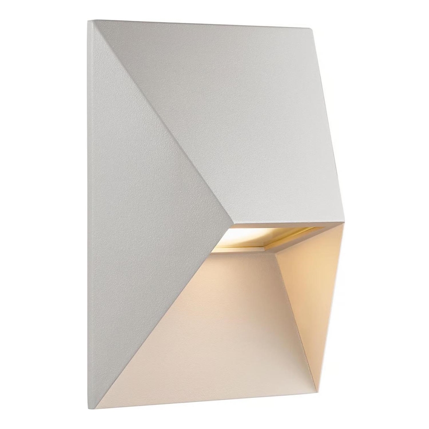 Nordlux - Vonkajšie nástenné svietidlo PONTIO 1xGU10/25W/230V biela