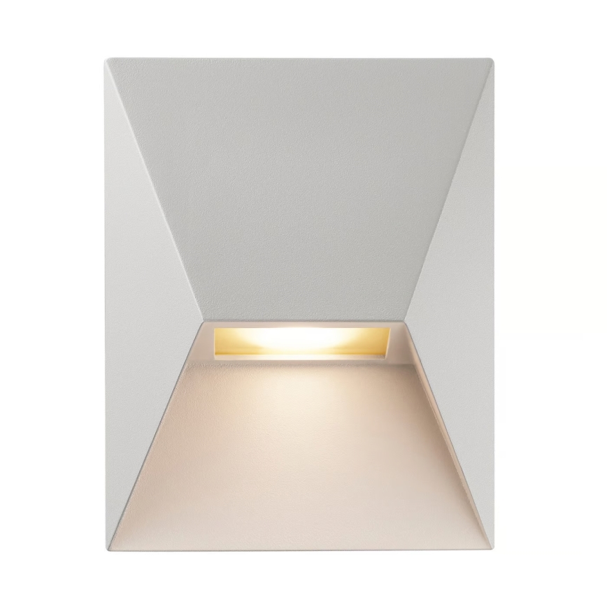 Nordlux - Vonkajšie nástenné svietidlo PONTIO 1xGU10/25W/230V biela