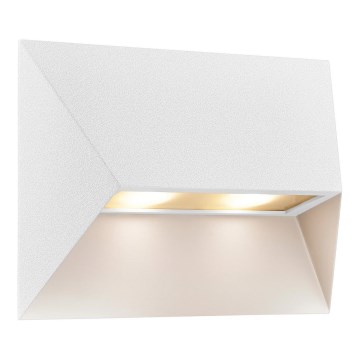 Nordlux - Vonkajšie nástenné svietidlo PONTIO 2xGU10/25W/230V IP54 biela