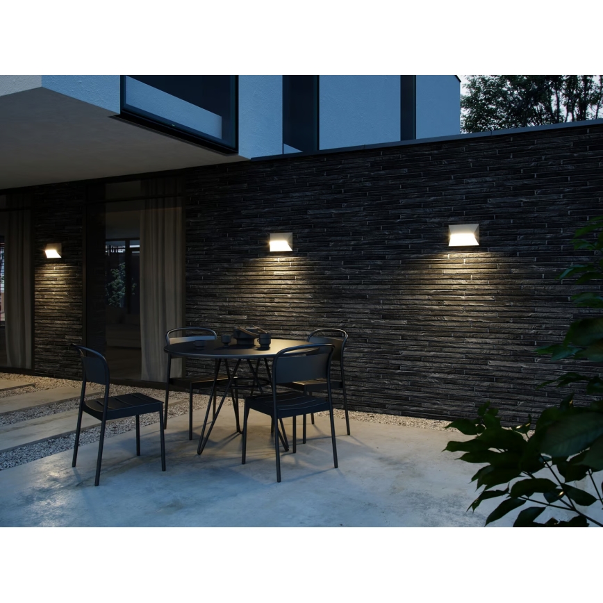 Nordlux - Vonkajšie nástenné svietidlo PONTIO 2xGU10/25W/230V IP54 krémová