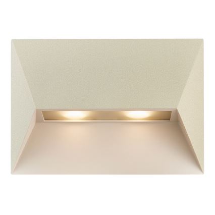 Nordlux - Vonkajšie nástenné svietidlo PONTIO 2xGU10/25W/230V IP54 krémová