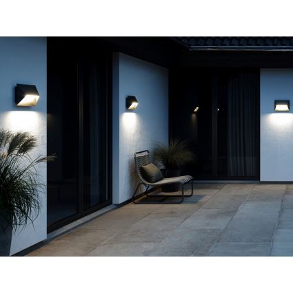 Nordlux - Vonkajšie nástenné svietidlo PONTIO 2xGU10/25W/230V IP54 biela
