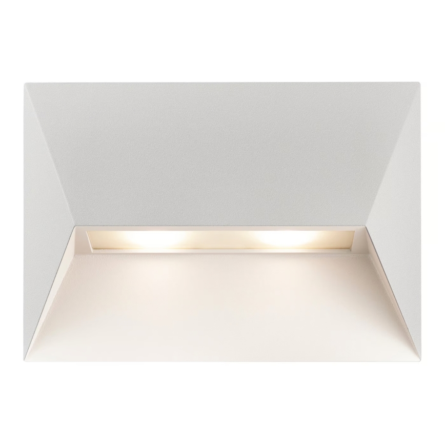 Nordlux - Vonkajšie nástenné svietidlo PONTIO 2xGU10/25W/230V IP54 biela