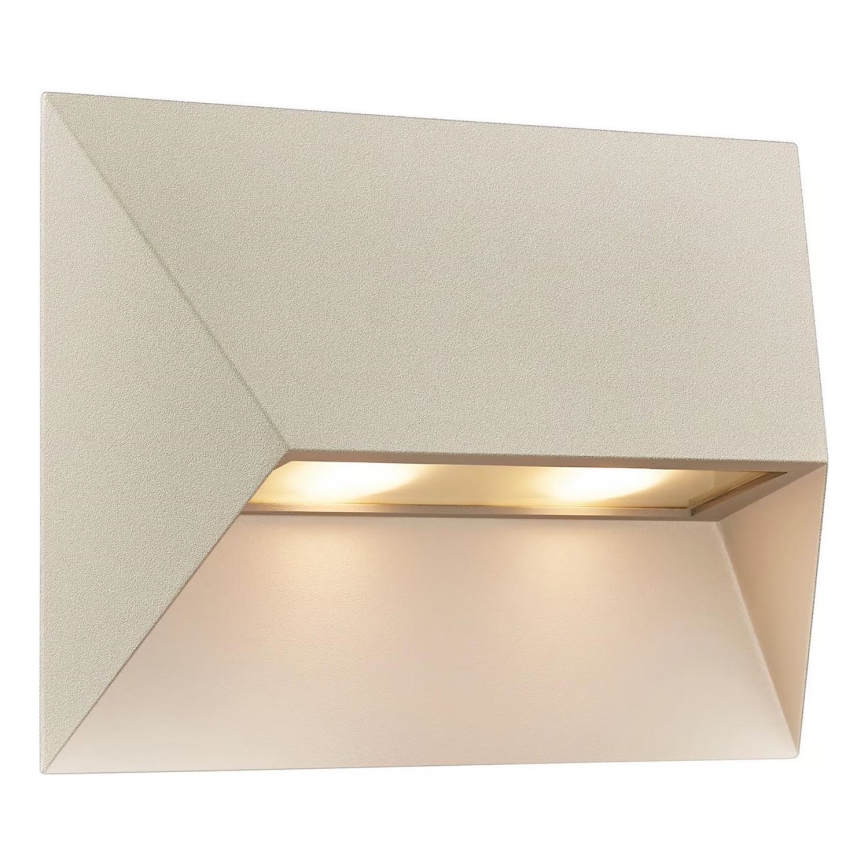 Nordlux - Vonkajšie nástenné svietidlo PONTIO 2xGU10/25W/230V IP54 krémová