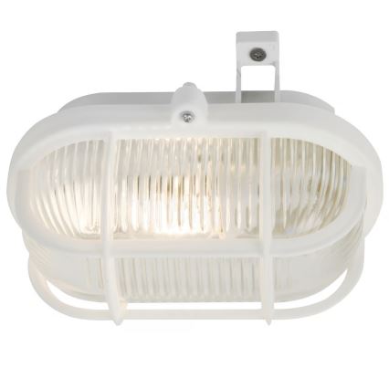 Nordlux - Vonkajšie nástenné svietidlo SKOTLAMPE 1xE27/60W/230V IP44 biela