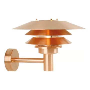 Nordlux - Vonkajšie nástenné svietidlo VENO 1xE27/60W/230V IP54 medené