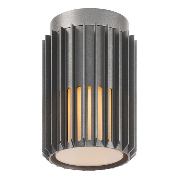 Nordlux - Vonkajšie stropné svietidlo ALUDRA 1xE27/15W/230V pr. 12,4 cm antracit