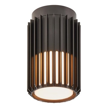 Nordlux - Vonkajšie stropné svietidlo ALUDRA 1xE27/15W/230V pr. 12,4 cm čierna