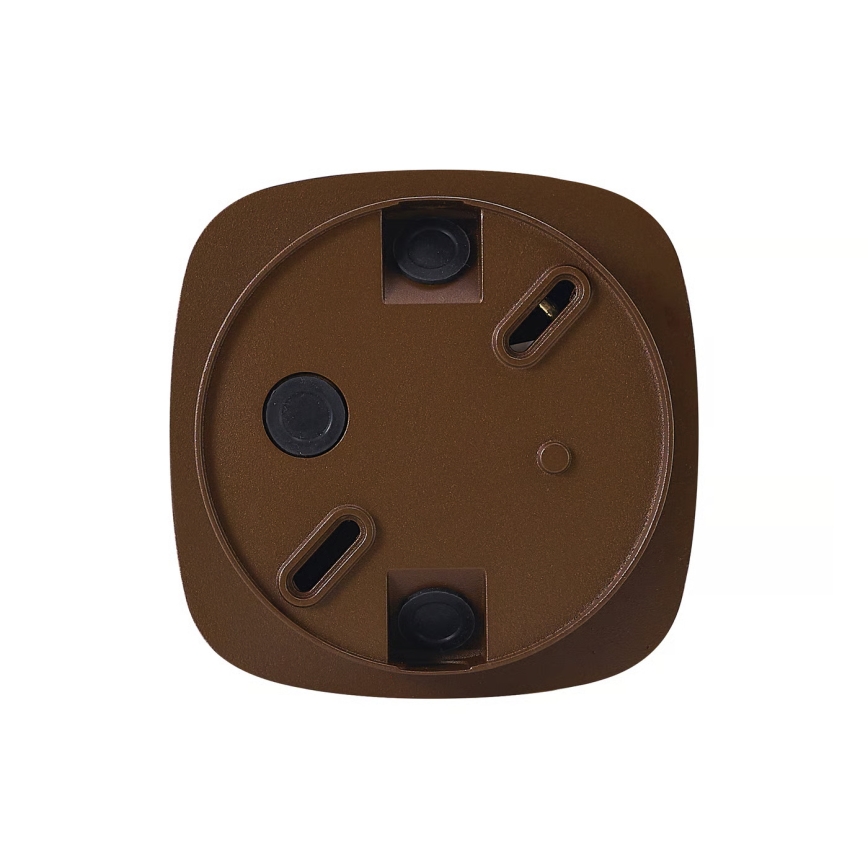 Nordlux - Vonkajšie stropné svietidlo SIDARA 1xE27/15W/230V IP54 hnedá