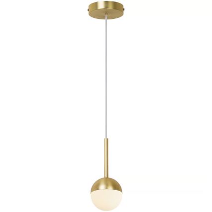 Nordlux - Závesné svietidlo CONTINA so závesným lankom 1xG9/5W/230V mosadz